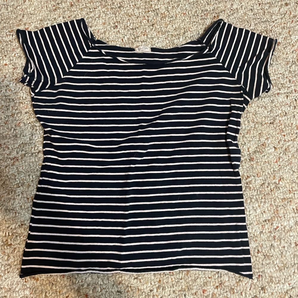 John Galt Striped Tee